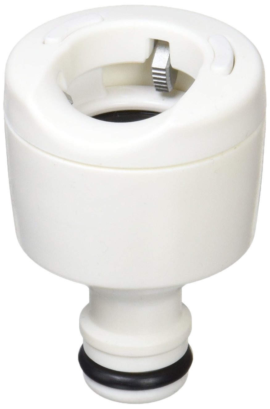 グリーンライフ コネクター さすだけ蛇口コネクター JC-01 水圧の力で楽々取付け 奥行3.7×高さ5.4×幅3.7cm商品画像