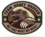 Honey Badger Heavy Duty Vinyl Decal/Multicam