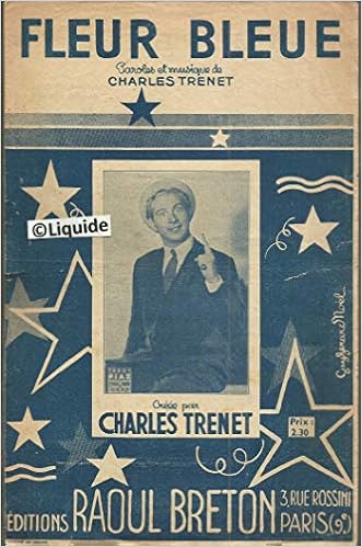 Amazon Fr Fleur Bleue Charles Trenet Partition Avec Paroles Et Musique Livres