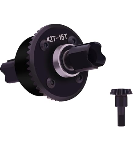 Arrma 1/7 & 1/8 Differential Set - 43T Steel Diffs With 10T Input Gears (2-Piece Set)