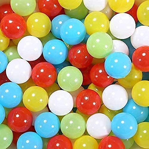 50-Pack Ball Pit Balls For Toddlers - Non-Toxic, BPA-Free, 2.2 Inches, Crush-Resistant, Colorful Sensory Play Toy