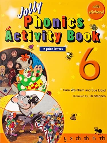 Jolly Phonics Activity Book 6 (in Print Letters)