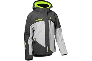 Castle X Women's Phase G4 Jacket (Charcoal/Silver/Hi-Vis - Large)