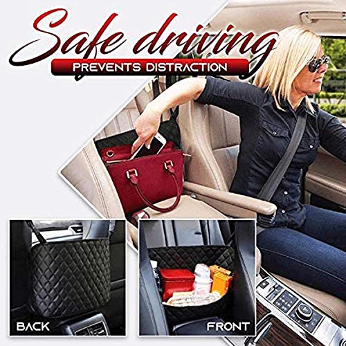 Car Seat Storage and Handbag Holding Net Car Net Pocket Handbag Holder