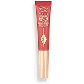 Charlotte Tilbury Pillow Talk Matte Liquid Blush Wand - Matte Blush for Cheeks with Cushion Applicator - Infused with Lumi-Blur Technology for a Light-Reflecting, Soft-Focus Effect