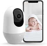 nooie Baby Monitor 2K Night Vision 360° AI Motion Tracking Works with Alexa view 1