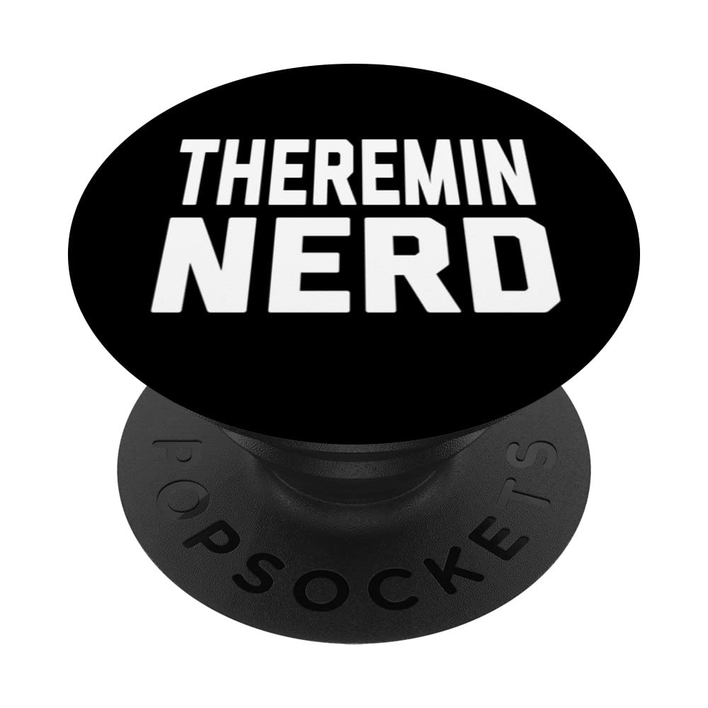 Theremin Nerd. Funny Music Lover Design For Music Class PopSockets Swappable PopGrip