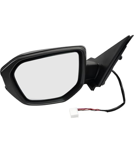 APA Replacement for Rear View Mirror Chrome Trim Power Heated with Signal Light 2016 - 2021 CIVIC Sedan Coupe Driver Left Side HO1320287 HO1320327