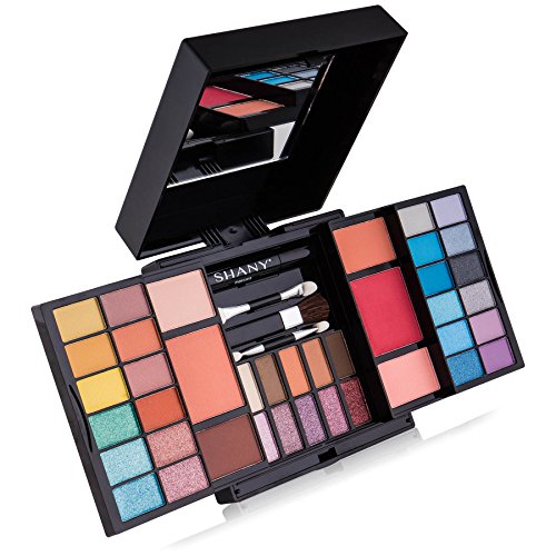 SHANY 'Timeless Beauty' Kit - 36 Eye Shadows, 6 Blushes, Mini Mascara, and Applicators