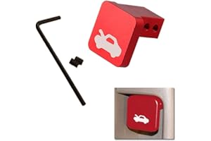 DSkoiph Hood Release Latch Handle Repair Kit Fit for Honda Civic 1996-2011, CR-V 1997-2006, Element 2003-2011 (Red)