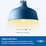 Tapo L510B WiFi Smart Bulb B22 Dimmable 8.3W 60W Equiv with Alexa Google view 3