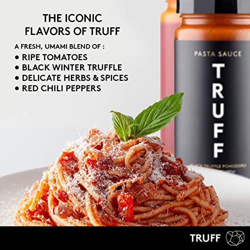 TRUFF Pasta Sauce Bundle, Black Truffle Pomodoro and Arrabbiata
