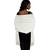 RUI VTRON Womens Winter Scarf Pashmina Shawls and Wraps for Evening Dresses Warm Blanket Scarf for Wedding