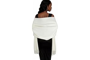 RUI VTRON Womens Winter Scarf Pashmina Shawls and Wraps for Evening Dresses Warm Blanket Scarf for Wedding