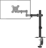 Bracwiser Single Monitor Arm Desk Mount 13-32 inch 10kg VESA 75x75/100x100