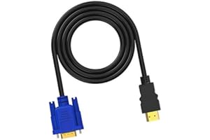 Male To VGA DSUB Male Video Adapter Cable With 1 4 Standard Male To VGA Male Connector For HDTV DVD Player And Computer Monit