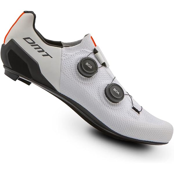 Amazon.com | DMT Unisex Kr30 Road Cycling Shoes, White, 7  display picture 1