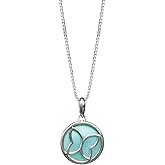 Boma Jewelry Sterling Silver Butterfly Necklace, 16 Inches
