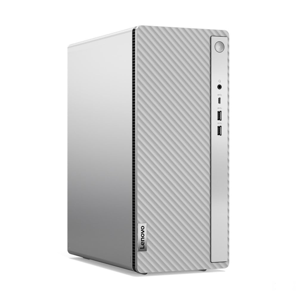 Lenovo IdeaCentre 5 Gen 8 - Desktop (Processore Intel Core i5-13400, 512GB SSD, RAM 2x8GB, WiFi 6, Windows 11 Home) Tastiera e Mouse USB (Black) - Cloud Grey, 16 GB, 512 GB