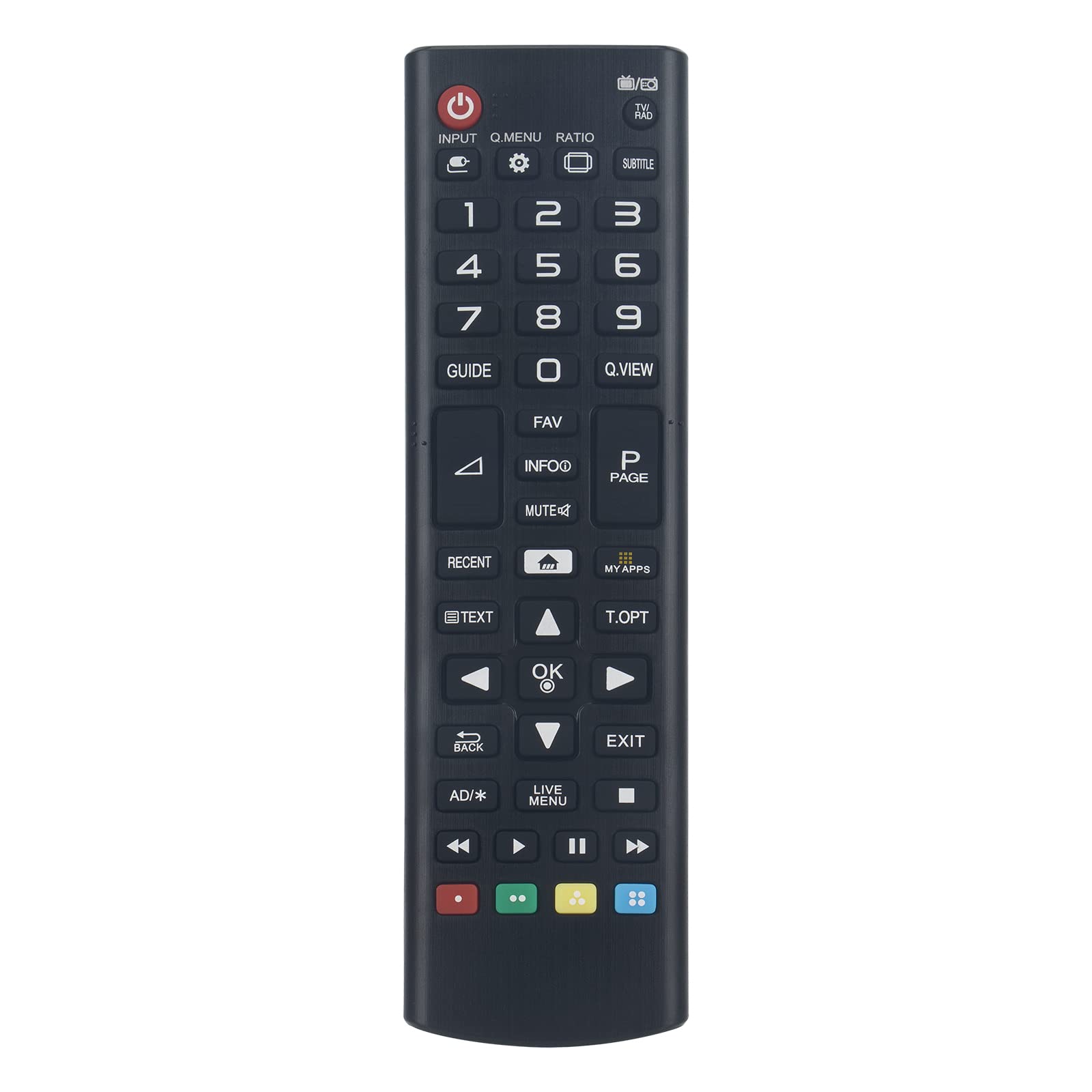 VINABTY New AKB74475472 Replace Remote Control AKB74475472 TV Remote Control Replacement fit for LG Smart HD LED TV's AKB74475472 Remote Controller