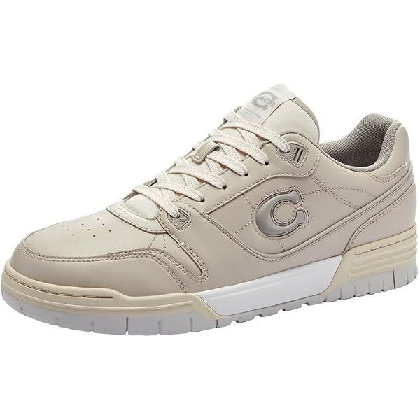 Amazon.com | COACH C201 Signature Sneaker Optic White 7 D (M  display picture 1