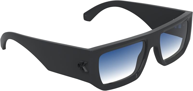 Men's Sunglasses CKJ26607S - Grey with Gradient Blue Lens