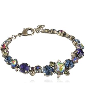 Aurora Sky Classic Multi-Cut Crystal Bracelet, 8