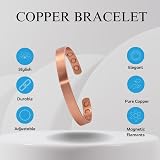 Tarot Health Copper Magnetic Bracelet Arthritis Adjustable view 2