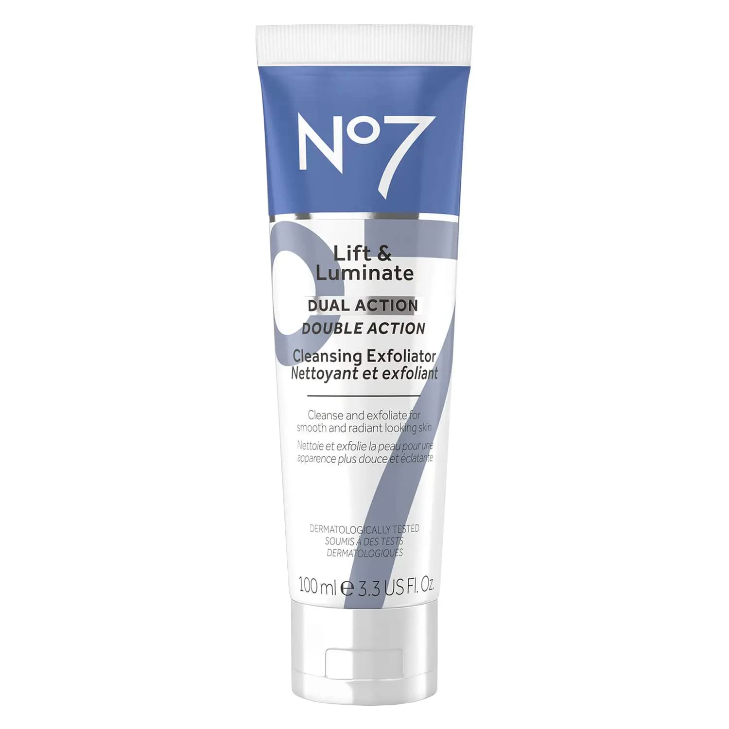 No7 Lift & Luminate Dual Action Cleansing Exfoliator 3.3fl oz