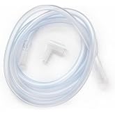PVC Hose, Collector Tubing,1/4"ID X 3/8"OD, with a Elbow Connector