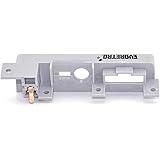 Power Input DC Jack Replacement Panel for SNES Super Nintendo by EVORETRO, Compatible with First Generation US NTSC Super Nin