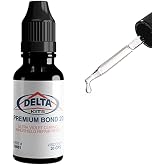 Delta Kits Premium Bond 20 Professional Windshield Repair Fill Resin &ndash; UV Curing Auto Glass Resin for Chip &amp; Crack Repair Systems, Bridges &amp; Injectors (15 ml)