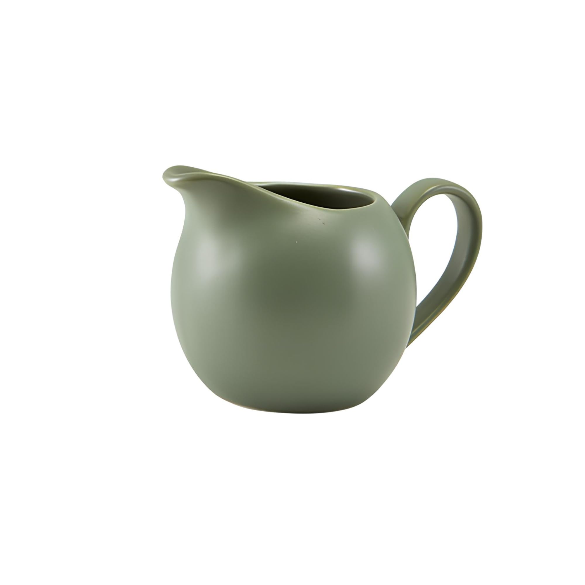 GenWare Porcelain Matt Sage Jug 140ml / 5oz, 373114MSG, Pack of 6