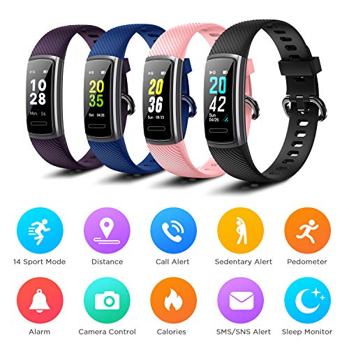 Letsfit Fitness Tracker, Activity Tracker with Heart Rate Monitor