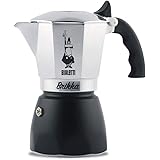 Amazon Com Bialetti Moka Mukka Express Coffee Maker Small Aluminum Stovetop Espresso Pots Kitchen Dining