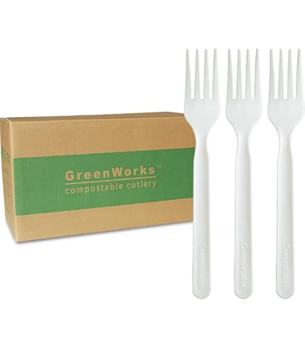 thumbnail image 2 of 100% Biodegradable And Compostable 6 Inch Cpla Cutlery Set Size: 6inch 2 of 12