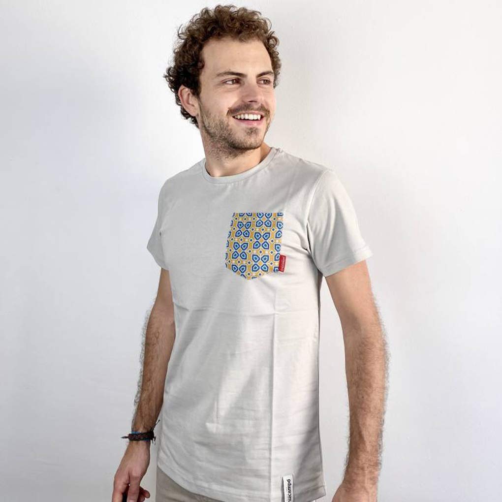 Cruzcampo T-shirt Andalusian Pride Yelow, Unisex Adult, unisex_adult, T-Shirt, 0634438642114, white, 2XL