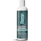Ramp Nutrition Liposomal Magnesium – High Absorption Magnesium Bis-Glycinate & Gluconate | Supports Relaxation, Muscle Function, Sleep | Vegan, Non-GMO Liquid Supplement, 6 fl oz