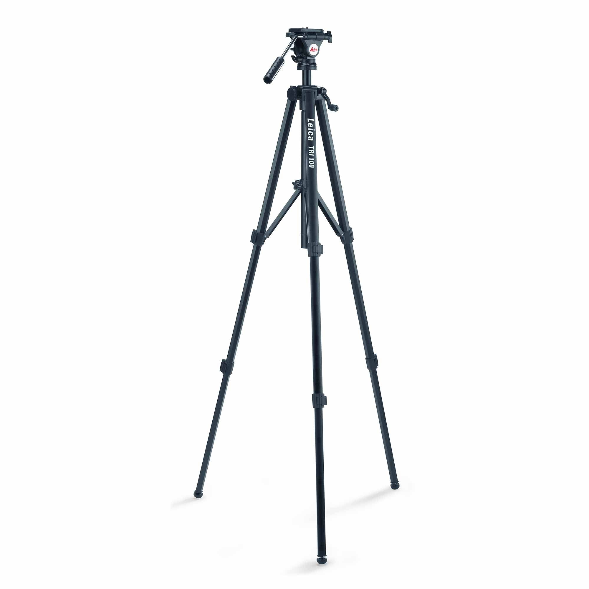 Leica TRI 100 - Sturdy Aluminium Tripod with Easy Height Adjustment