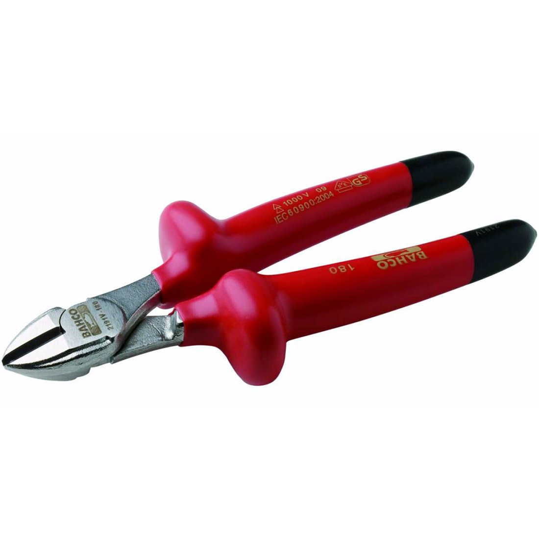 Bahco 2191V-180 Heavy Duty Diagonal Cutting Plier