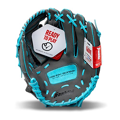 Franklin Sports Youth Teeball Gloves Shok Sorb Kids Baseball