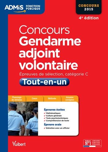 Concours gendarme adjoint volontaire