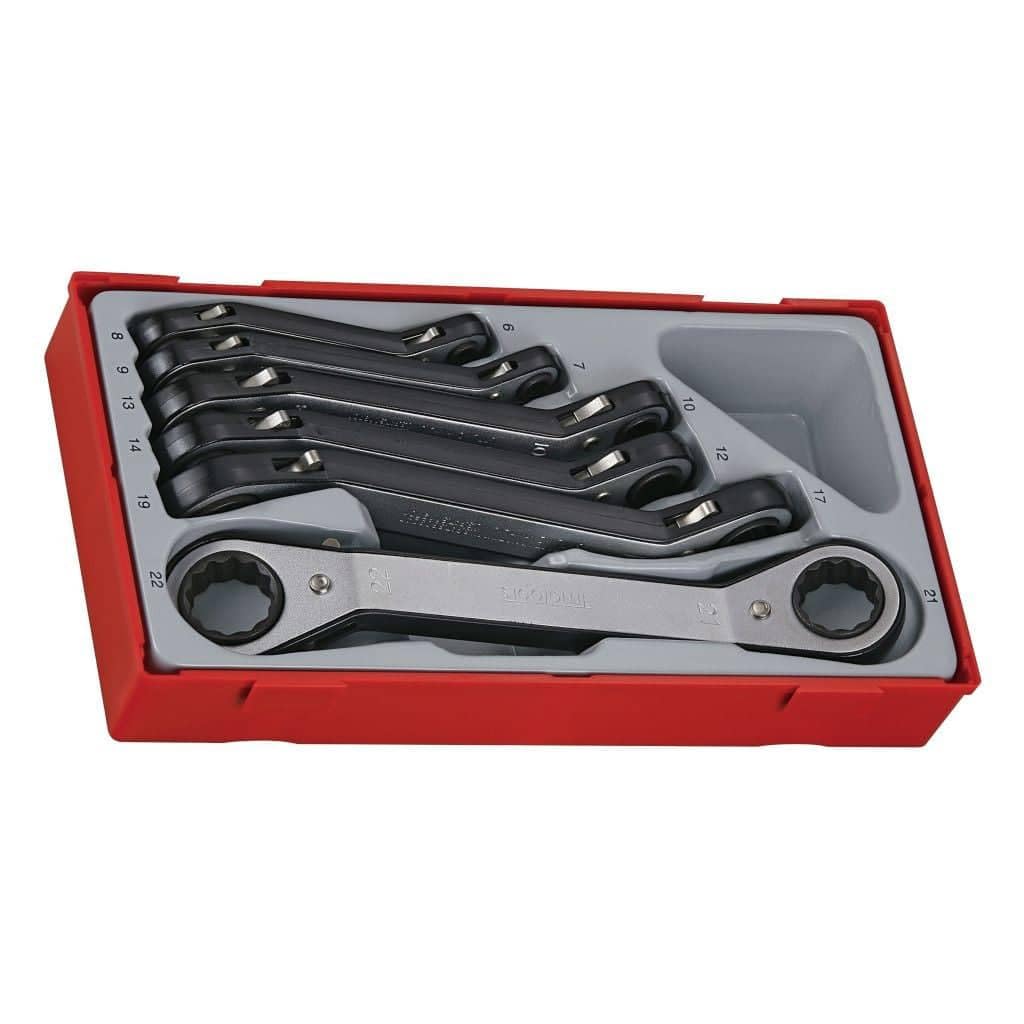 Teng TTRORS Metric Ratchet Ring Spanners (6 Pieces)