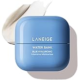 LANEIGE Water Bank Blue Hyaluronic Intensive Moisturizer: Hydrating Face Cream for Extra Dry Skin with Squalane & Peptide for Skin Barrier Support, Dermatologist-Tested
