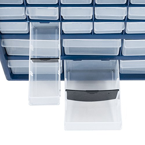 Plastic Storage Drawers 42 Compartment Organizer Desktop or Wall