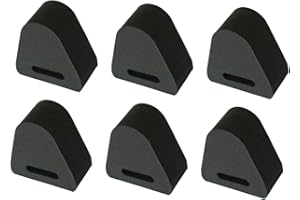 BOATSHIP 6PCS 45679 16633065 Tailgate Latch Bumpers Stop Compatible with Chevy Silverado Sierra GMC Right or Left Side Latch Cushion Stop