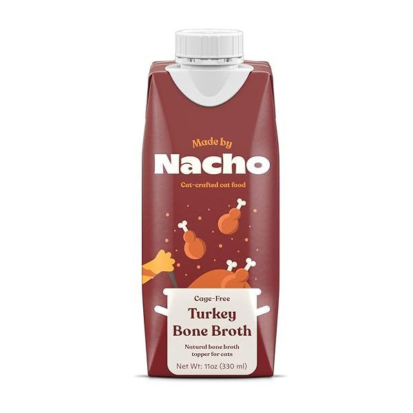 MADE BY NACHO BONE BROTH CAT FOOD TOPPER...