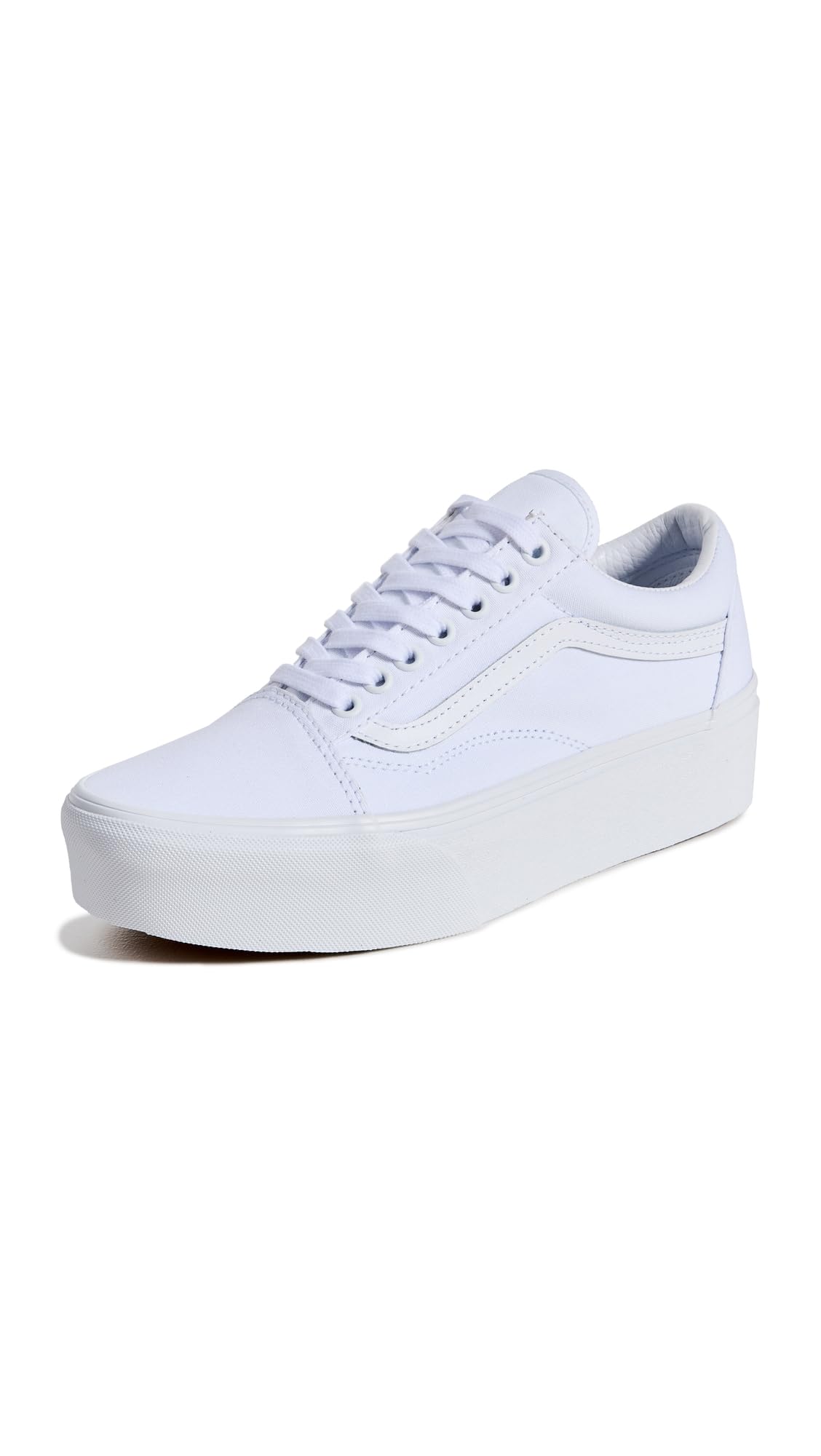 Photo 1 of ***DIRTY***Vans UA Old Skool Stackform Sneakers, True White, 12 US Women/10.5 US Men