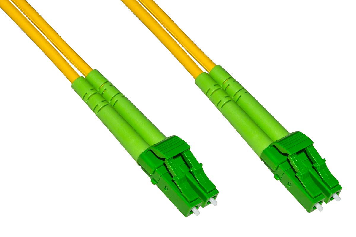 FIBER OPTIC CABLE APC LC TO APC LC SINGLEMODE DUPLEX MT.1