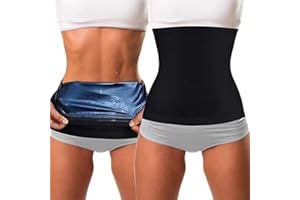 Sweat Sauna Vest for Women, Heat Trapping Polymer Vest, Gym Fat Burning Tank Tops Sauna Suit Workout Tank Top Pullover Waist 